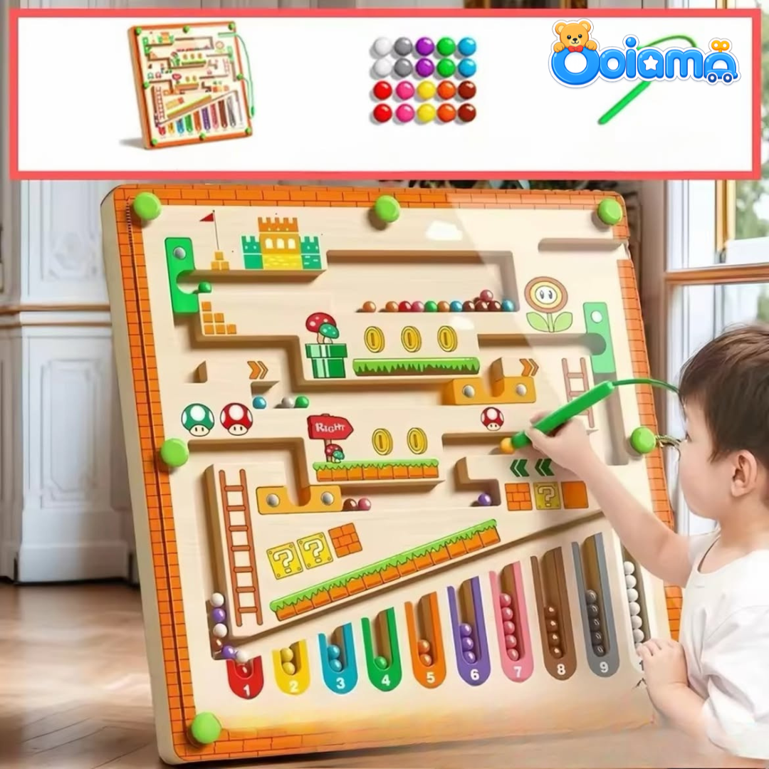 Magnetic Maze Ball Game Board