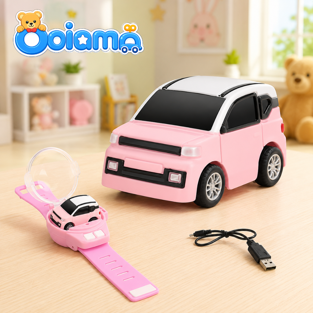 Mini Watch Remote Control Car - Wearable RC Toy For Kids