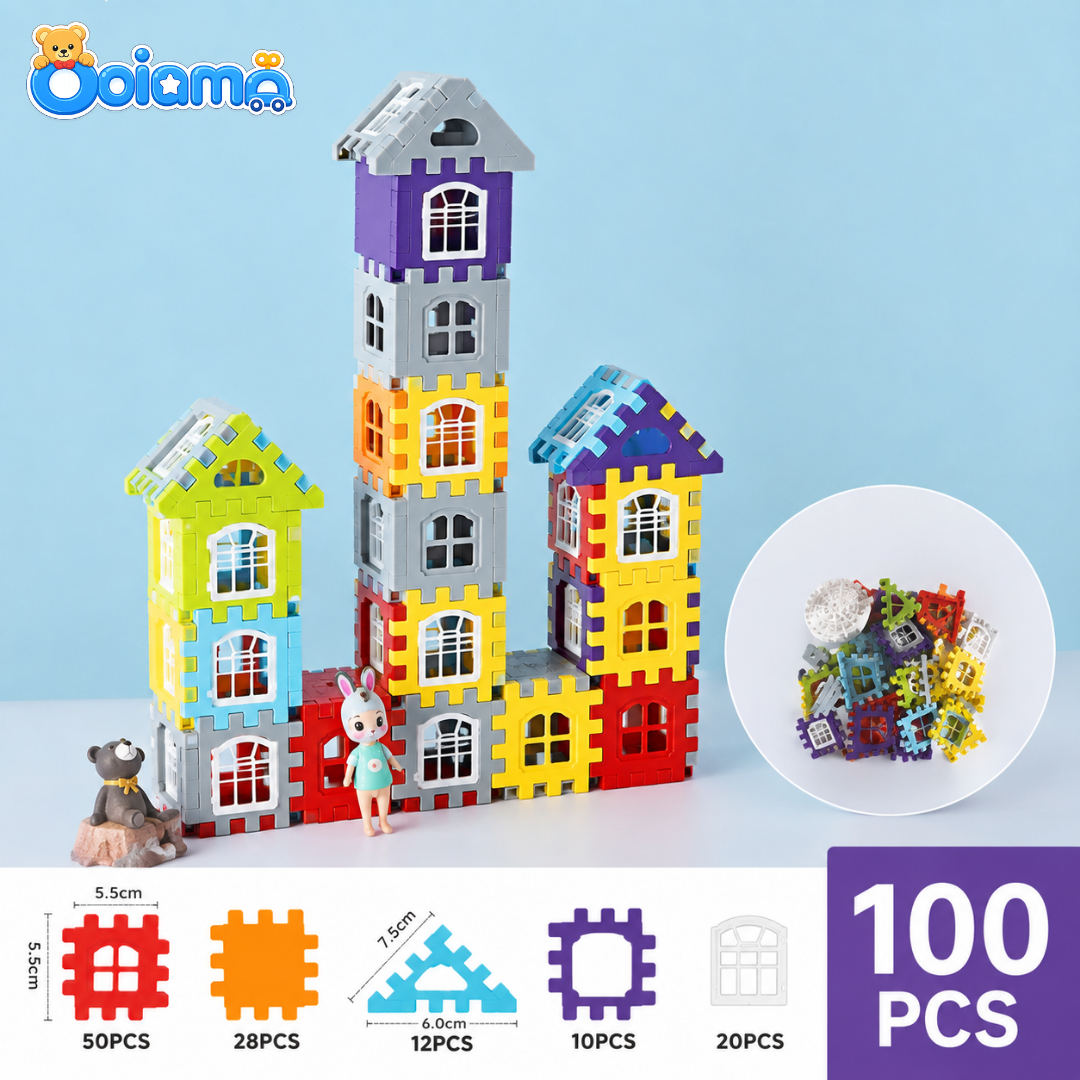 Build & Bloom™ – 100PCS Creative Building Blocks Set