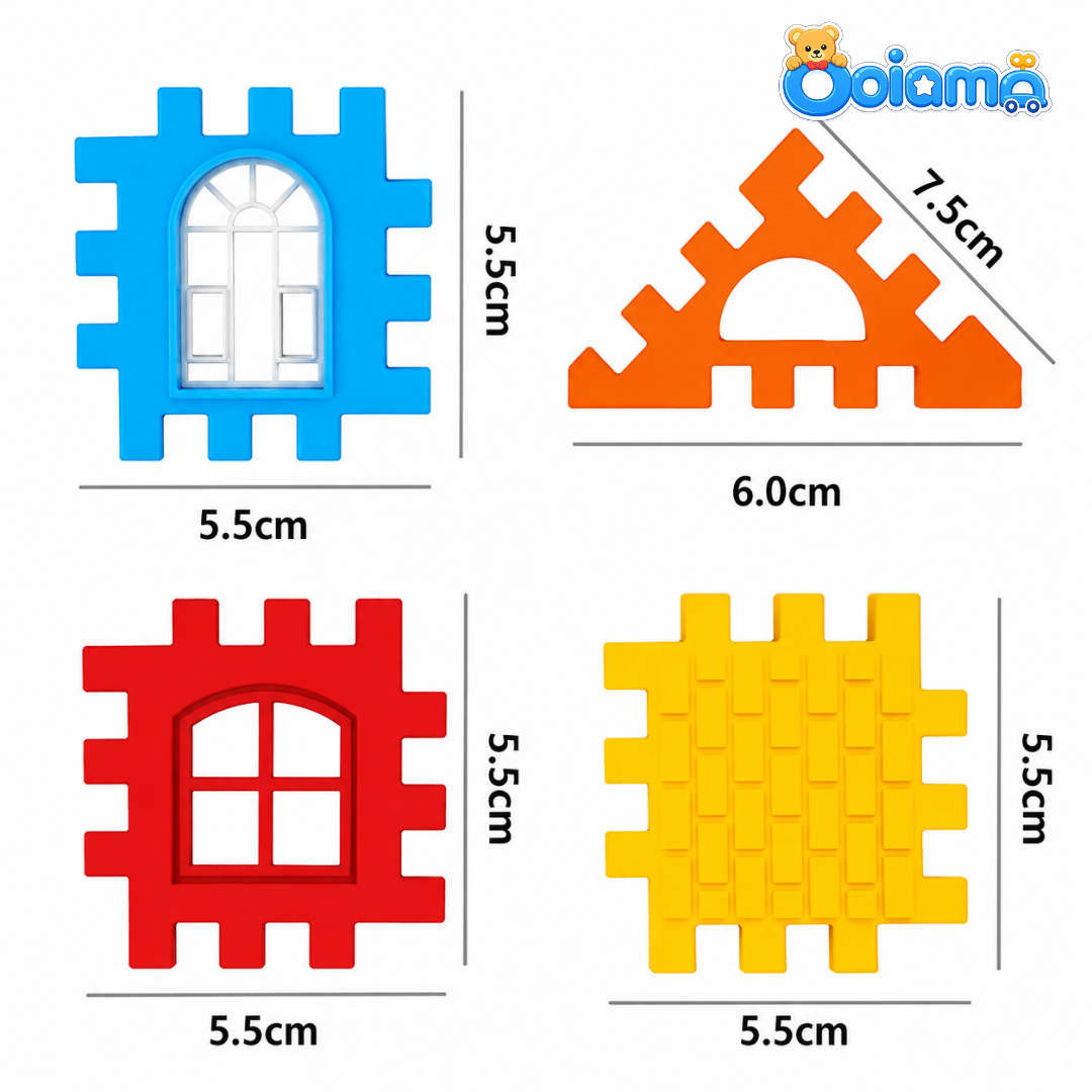 Build & Bloom™ – 100PCS Creative Building Blocks Set