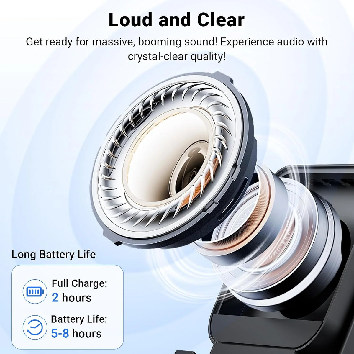 Wireless Induction Bluetooth Speaker