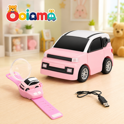 Mini Watch Remote Control Car – Wearable RC Toy for Kids