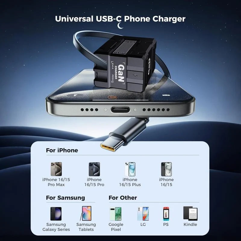 Portable Gan Flash Fast Charger